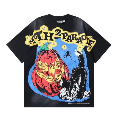 Hellstar T-shirt YL#6702 Black 02