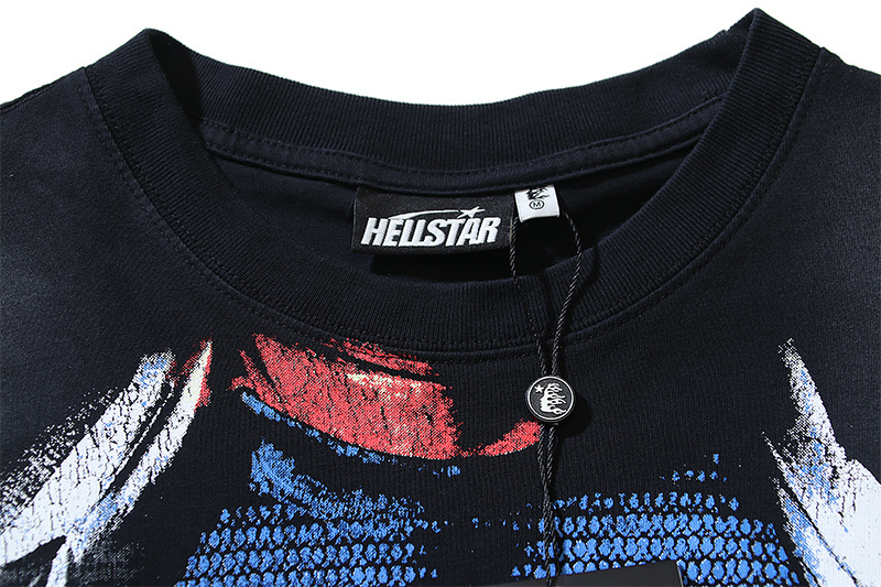 Hellstar T-shirt YL#6705 Black