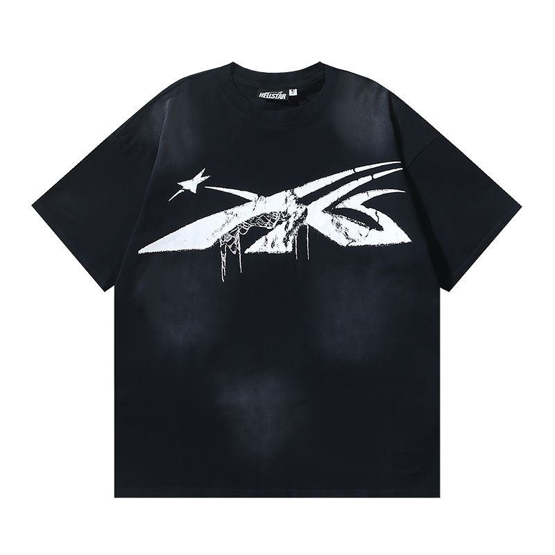 Hellstar T-shirt YL#6707 Black