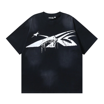 Hellstar T-shirt YL#6707 Black 02