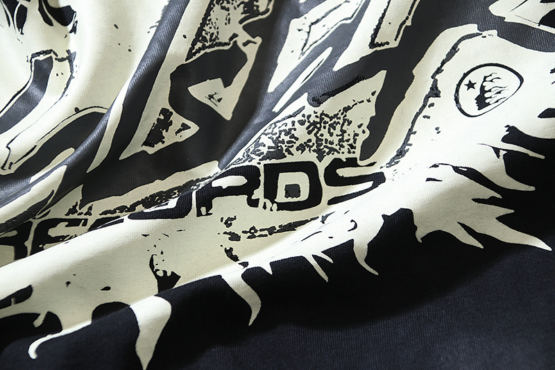 Hellstar T-shirt YL#696 Black/Red