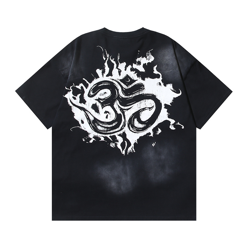 Hellstar T-shirt YL#697 Black