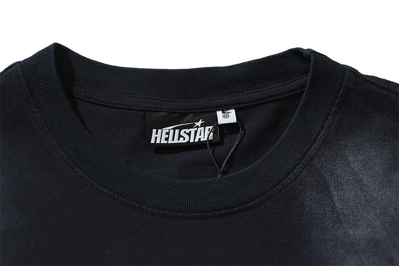 Hellstar T-shirt YL#697 Black