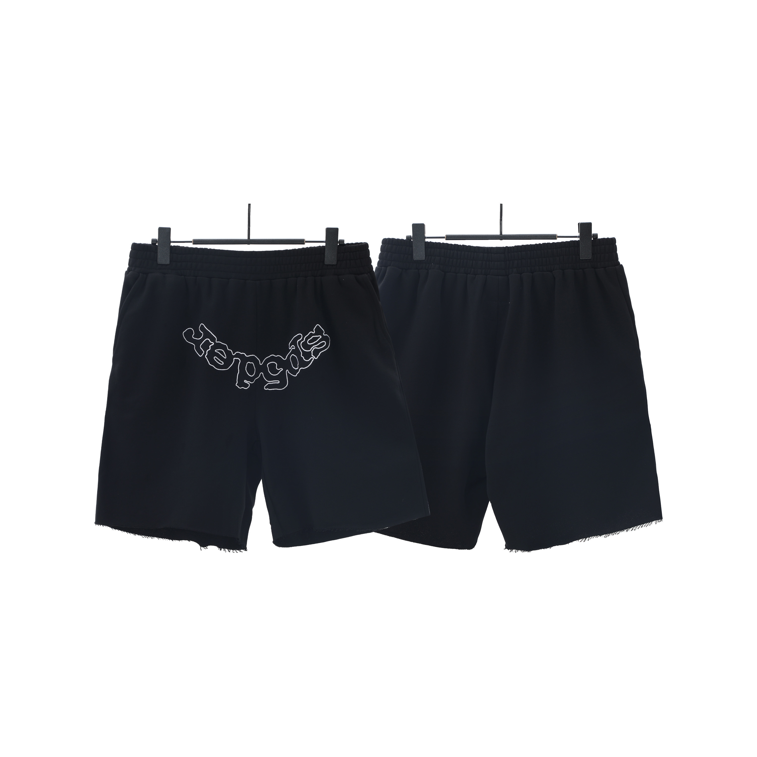 Sp5der Printed Shorts YL#198 Black
