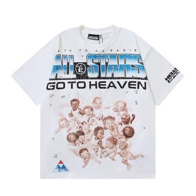 Hellstar T-shirt YL#5600 White 02