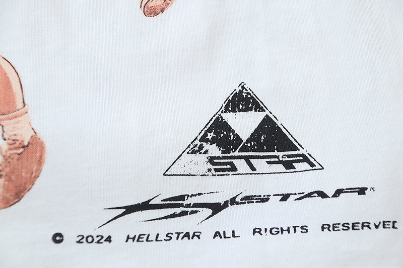 Hellstar T-shirt YL#5600 White