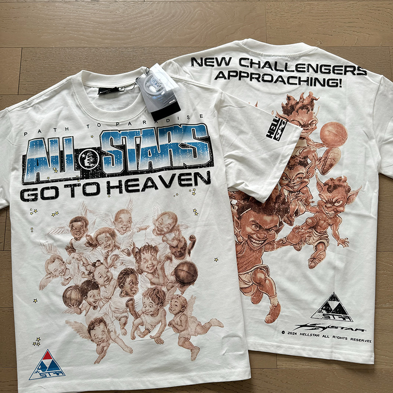 Hellstar T-shirt YL#5600 White