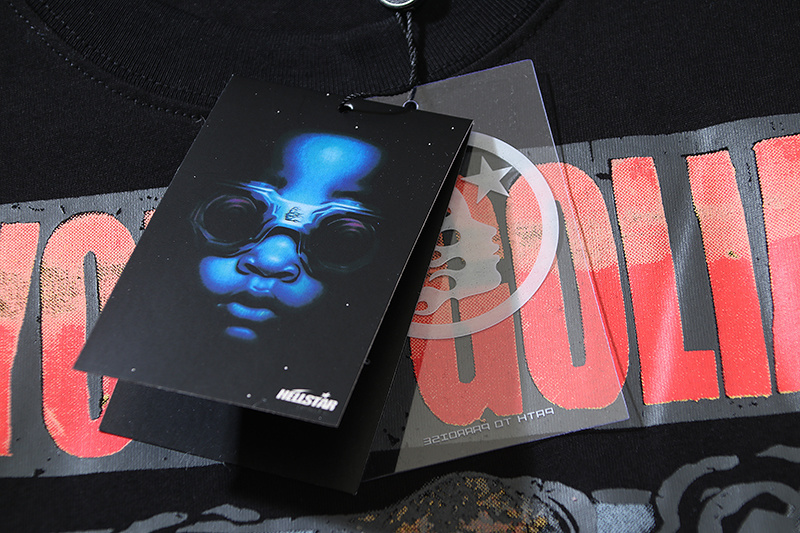 Hellstar T-shirt YL#5601 White/Black