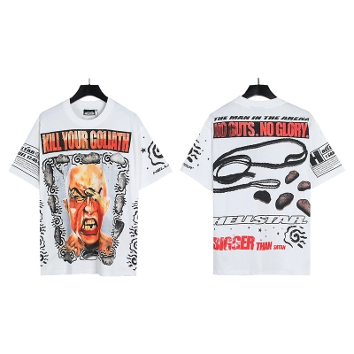 Hellstar T-shirt YL#5601 White/Black 02