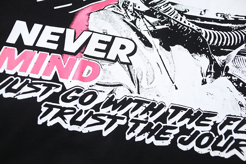 Hellstar T-shirt YL#5605 White/Black