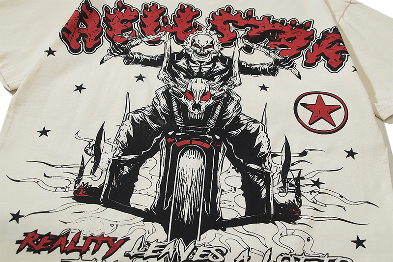 Hellstar T-shirt YL#5606 Apricot