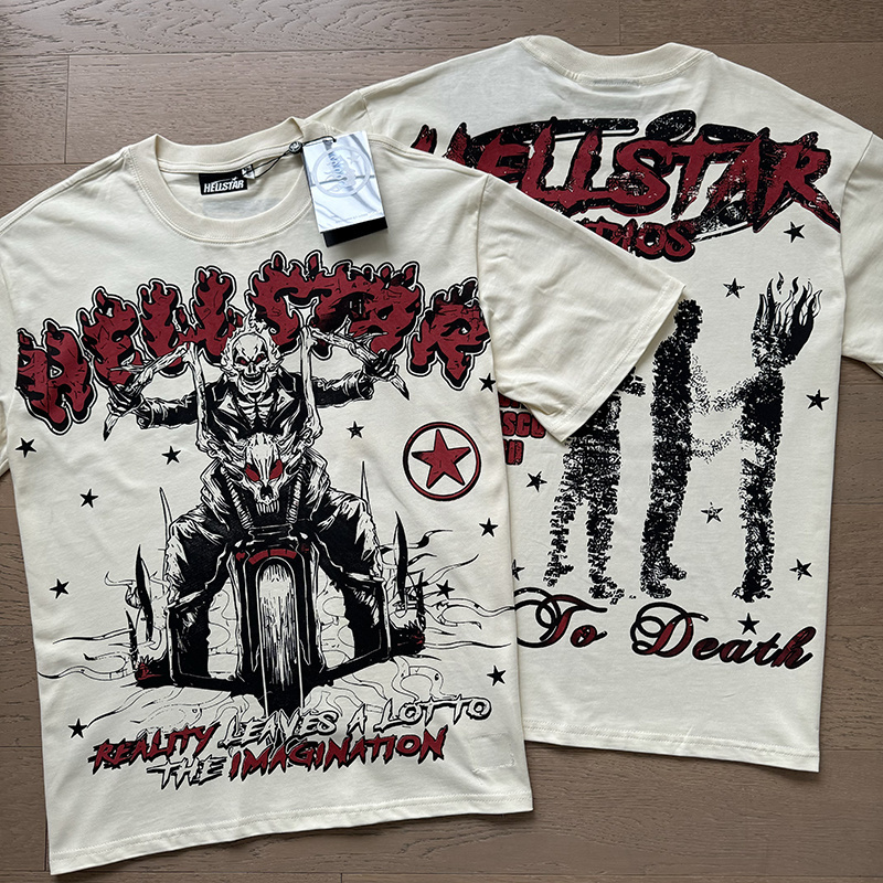 Hellstar T-shirt YL#5606 Apricot