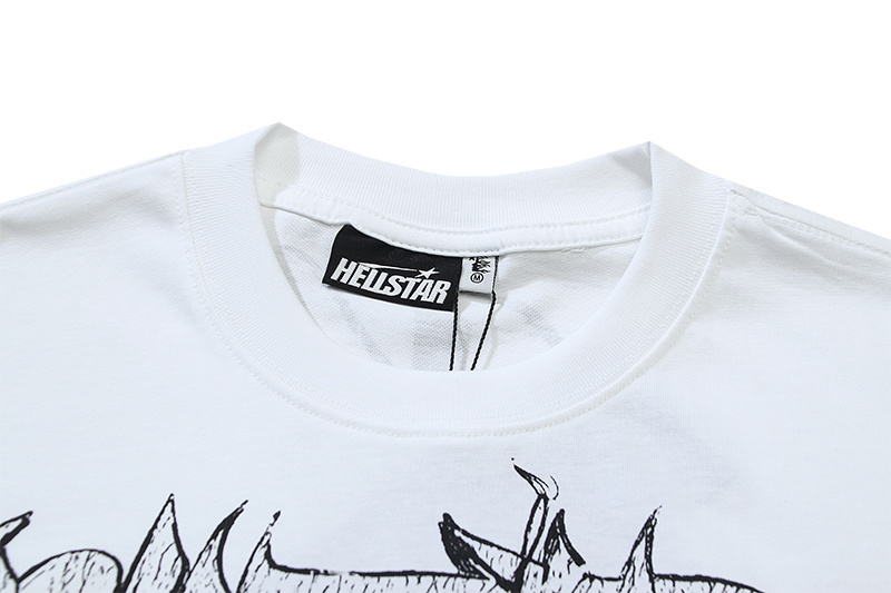 Hellstar T-shirt YL#5608 White