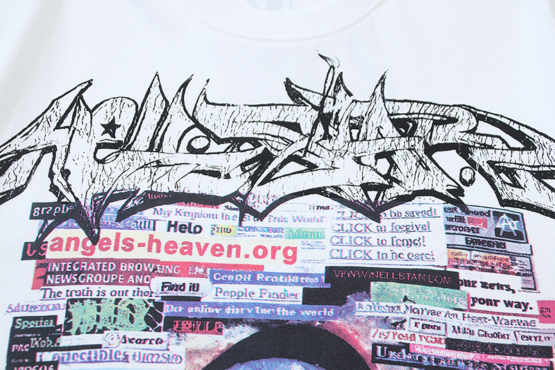 Hellstar T-shirt YL#5608 White