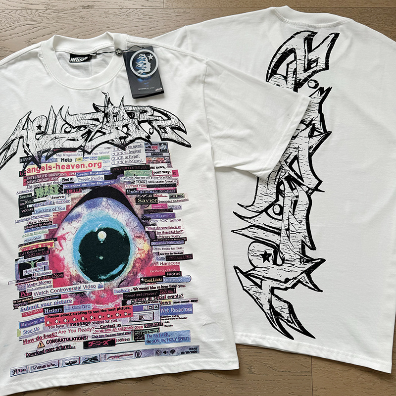Hellstar T-shirt YL#5608 White