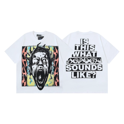 Hellstar T-shirt YL#5609 White 01