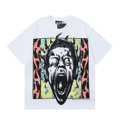 Hellstar T-shirt YL#5609 White 02