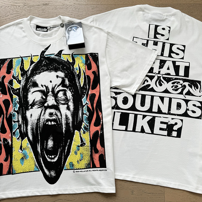 Hellstar T-shirt YL#5609 White