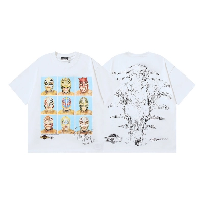 Hellstar T-shirt YL#5615 White 01