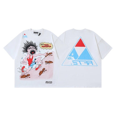 Hellstar T-shirt YL#5620 White 01