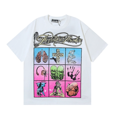 Hellstar T-shirt YL#5622 White 02