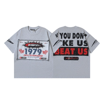 Hellstar T-shirt YL#5627 Grey 01