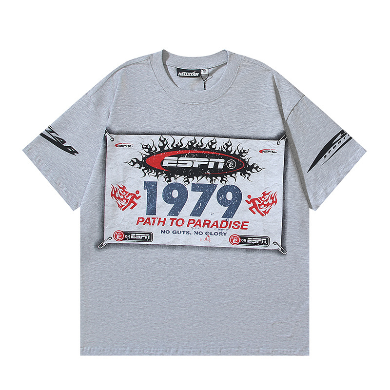 Hellstar T-shirt YL#5627 Grey