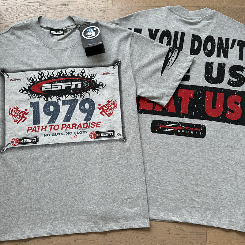 Hellstar T-shirt YL#5627 Grey