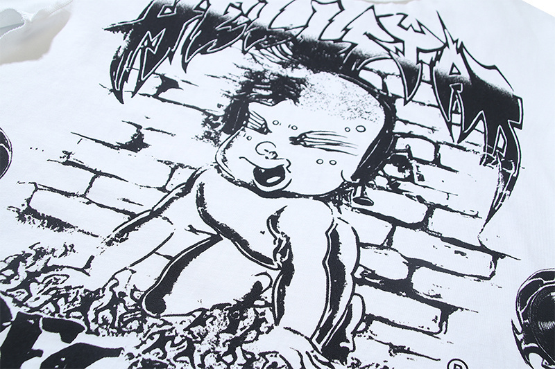 Hellstar T-shirt YL#5628 White