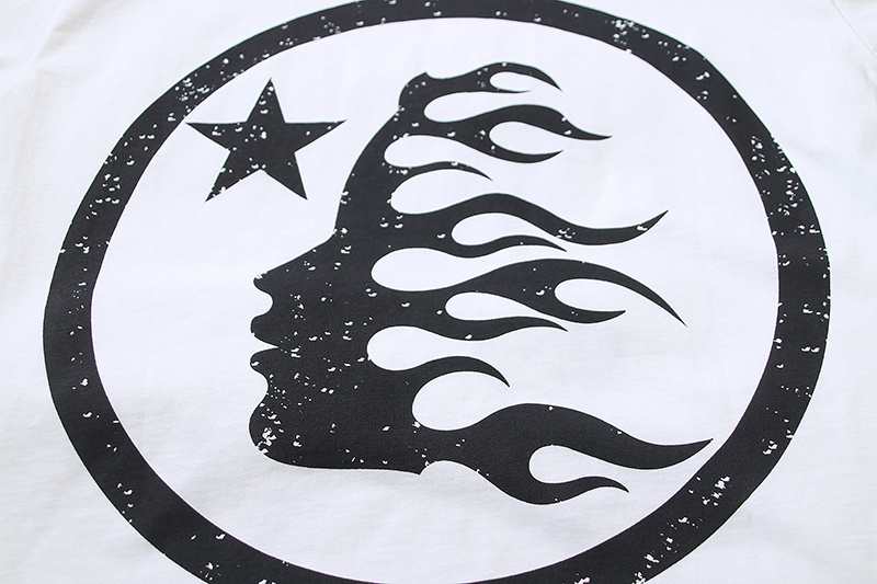 Hellstar T-shirt YL#593 White/Apricot