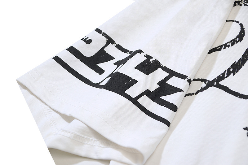 Hellstar T-shirt YL#593 White/Apricot
