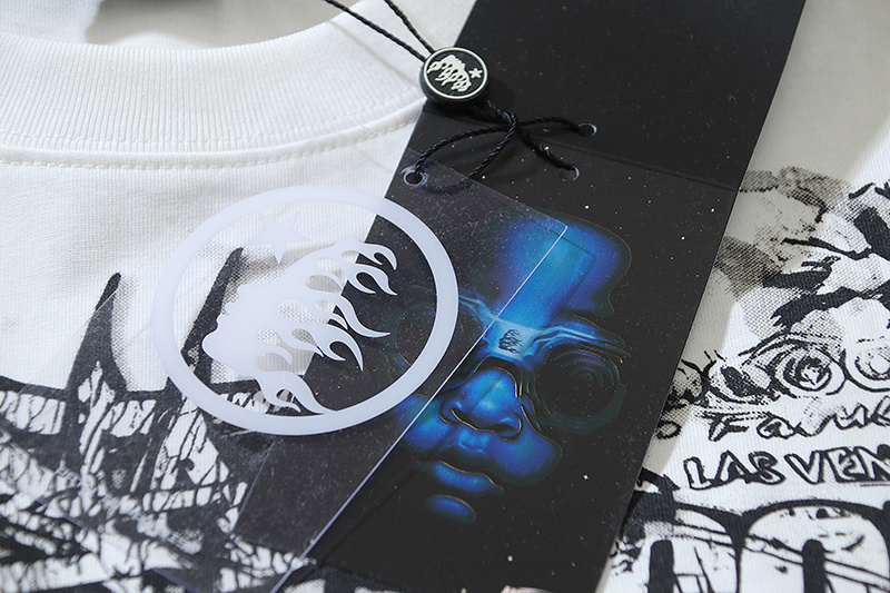 Hellstar T-shirt YL#598 White