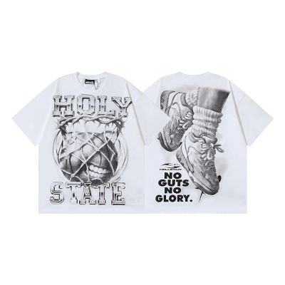 Hellstar T-shirt YL#5618 White 01