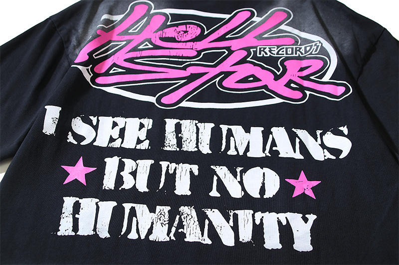 Hellstar T-shirt YL#670 Black