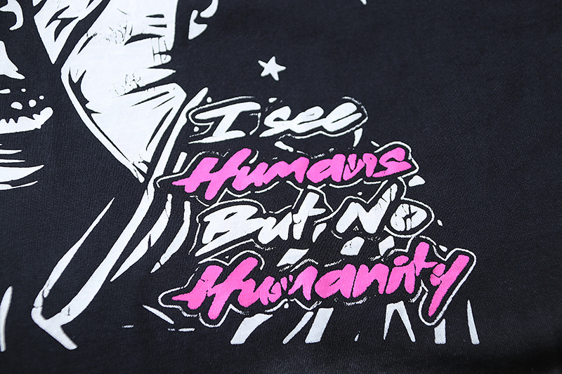 Hellstar T-shirt YL#670 Black