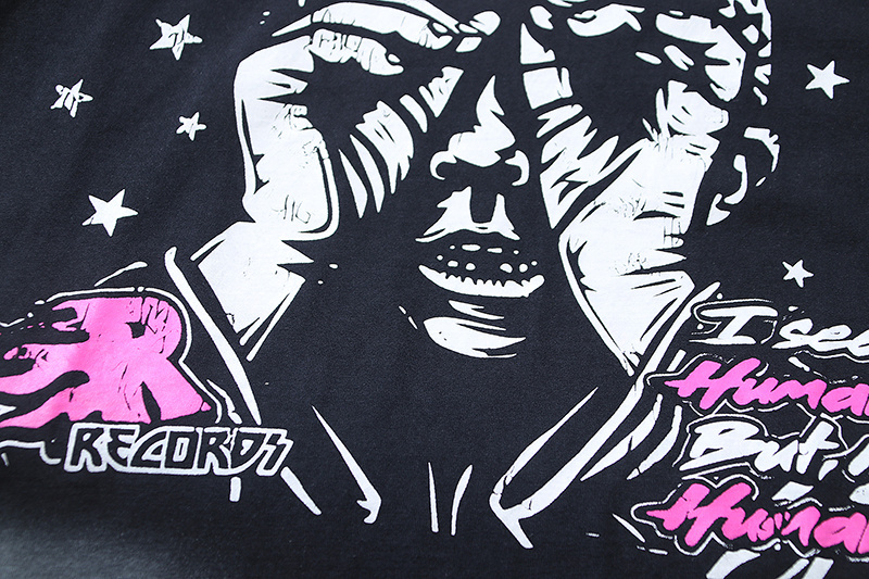 Hellstar T-shirt YL#670 Black