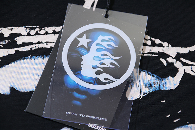 Hellstar T-shirt YL#6713 Black