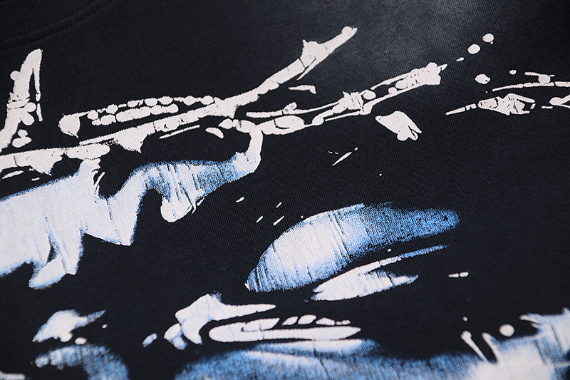 Hellstar T-shirt YL#6713 Black