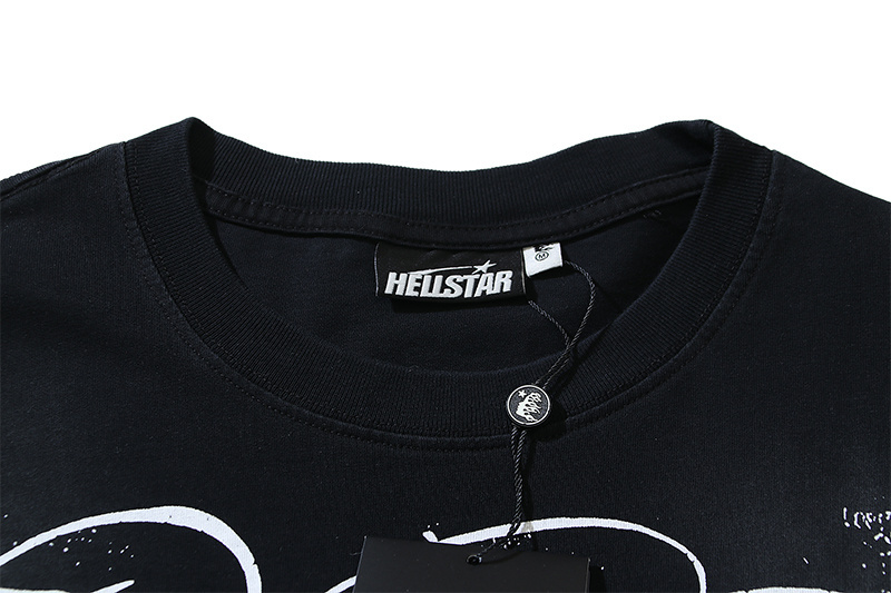 Hellstar T-shirt YL#6715 Black