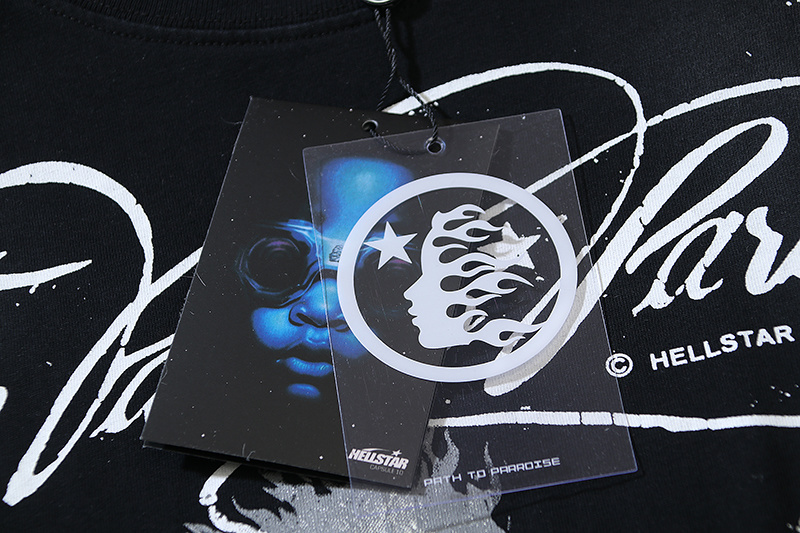 Hellstar T-shirt YL#6715 Black