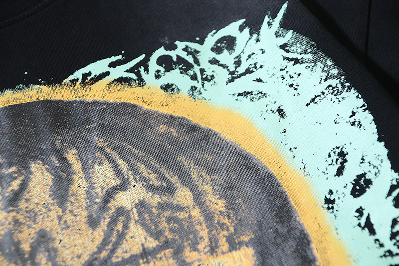 Hellstar T-shirt YL#6716 Black