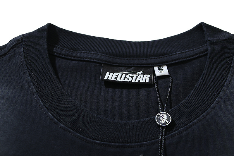Hellstar T-shirt YL#6718 Black