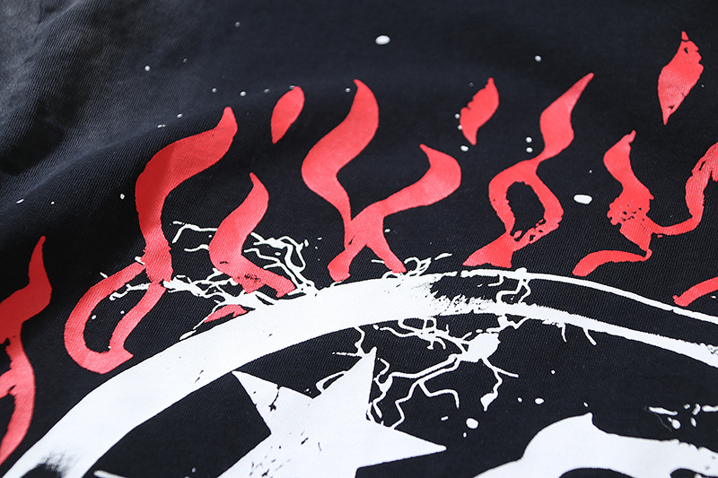 Hellstar T-shirt YL#6718 Black