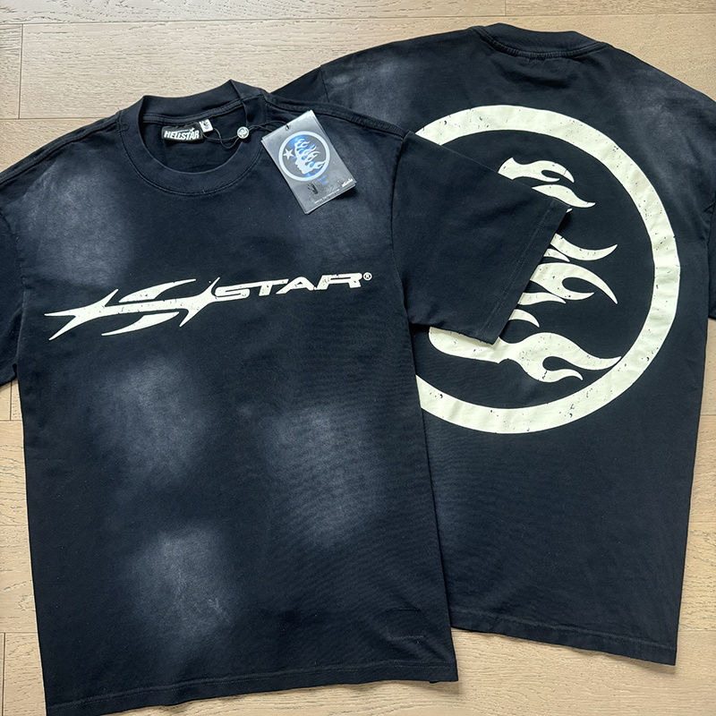 Hellstar T-shirt YL#6720 Black