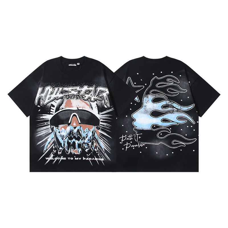 Hellstar T-shirt YL#6722 Black