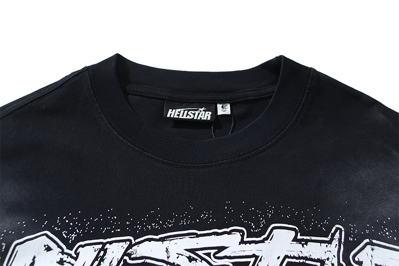 Hellstar T-shirt YL#6722 Black