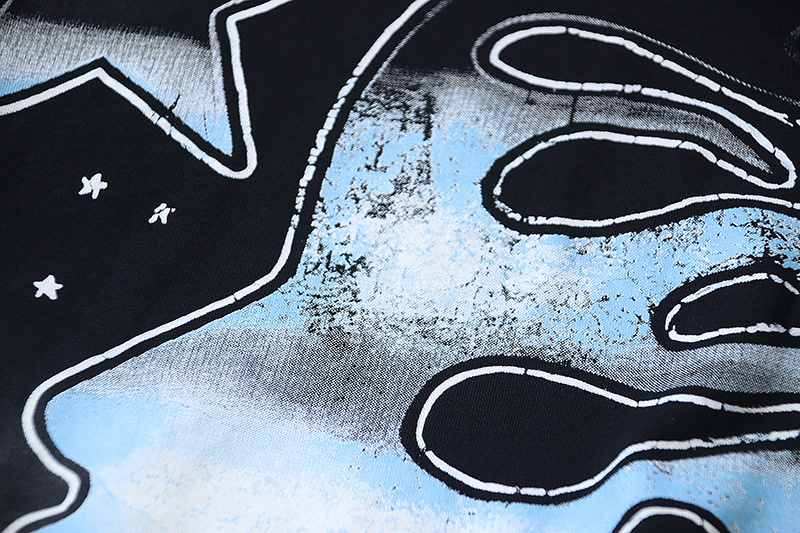 Hellstar T-shirt YL#6722 Black