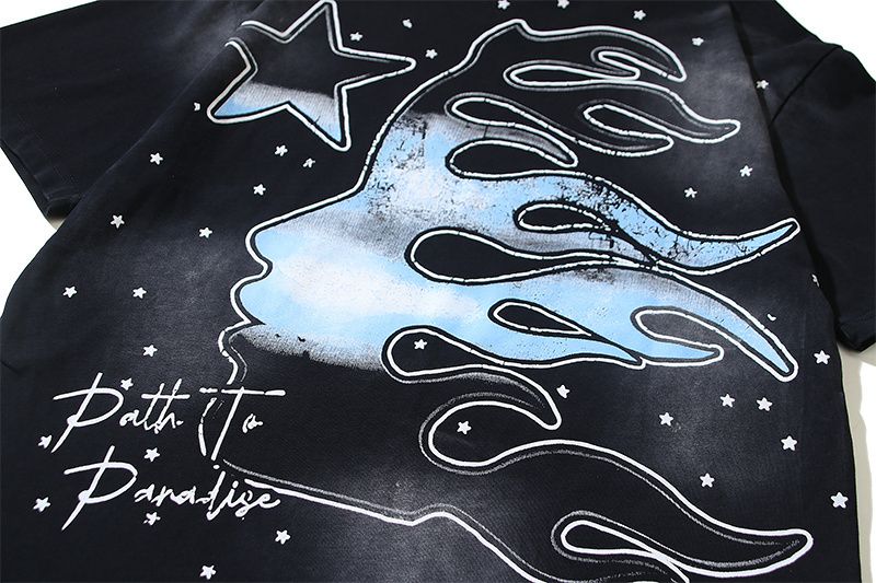 Hellstar T-shirt YL#6722 Black