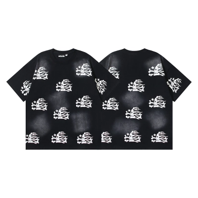 Hellstar T-shirt YL#6726 Black 01