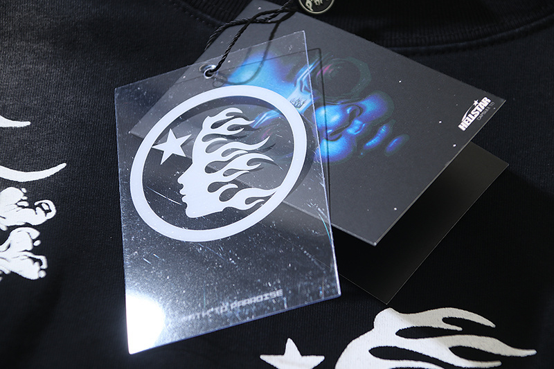 Hellstar T-shirt YL#6726 Black